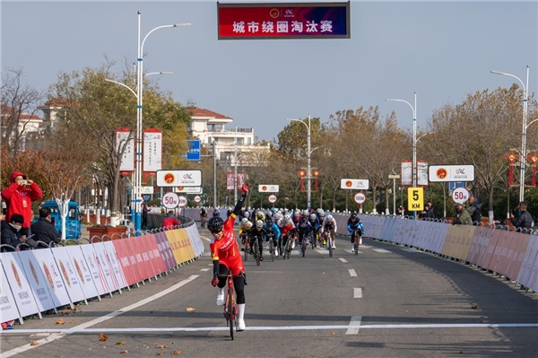 东方航天港·2023年中国公路自行车联赛总决赛（山东·海阳）盛大开幕(图6)