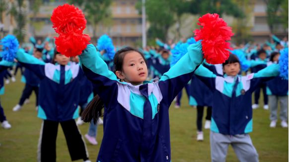 金沙乐娱场app下载2023年“奔跑吧少年”儿童青少年主题啦啦操项目健身系列活动(图2)